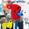 Manual Install Circuit Breaker Lock High Strength Circuit Breaker Lockout For Industrial Energy Isolation Safety