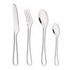 4Pcs Rose Gold Dinnerware Set Knife Fork Coffee Tea Spoon Cutlery Set Stainless Steel Tableware Western Home Kitchen Flatware
