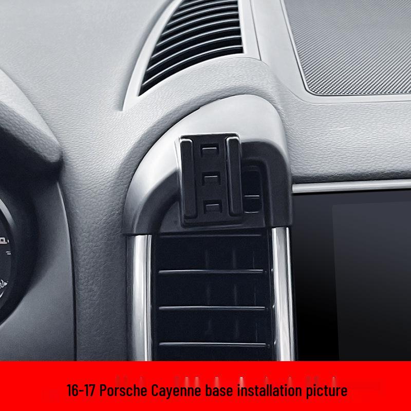 Porsche Snap-On Navigation Car Mount & Decorative Bracket Standard