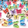 20 Exquisite and Colorful Butterfly Rhinestone Flat Back Scrapbook Decorations DIY Jewelry Earrings Home Decoration Accessories