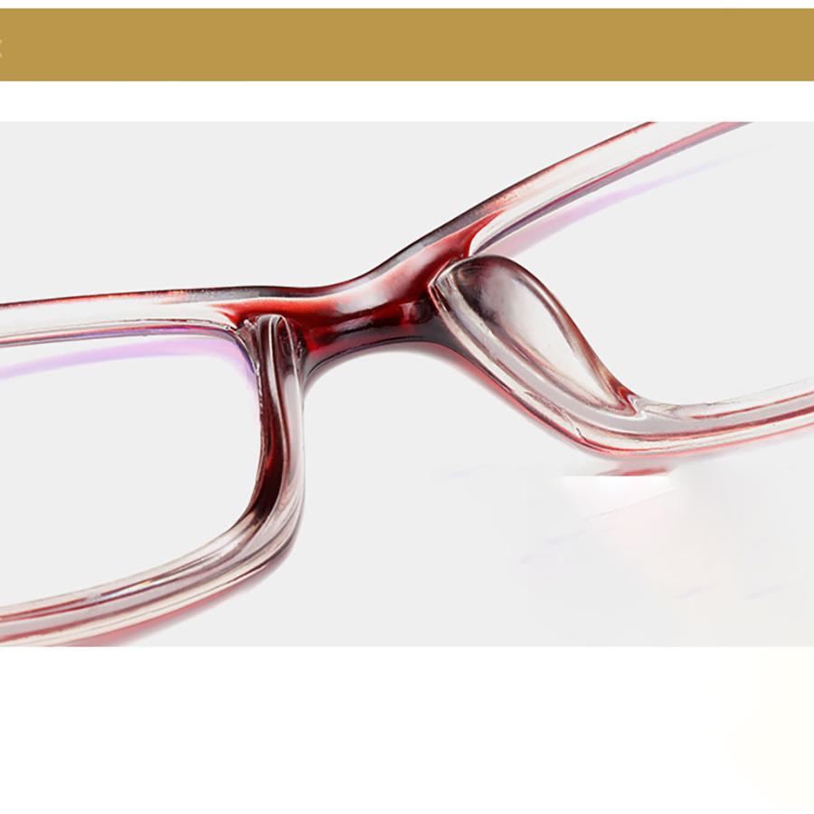 Fashionable Reading Glasses Square Reading Mirror Non-Polarized Fashion Accessory 