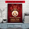 Galatasaray Personalized Text Diamond Painting Round Diamond Mosaic Rhinestones Diamond Embroidery Craft Kit Wall Decor Without Frame