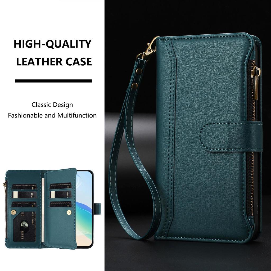 High-End Zipper Card Insert Phone Case for Oneplus Nord 4 5G Overseas Version