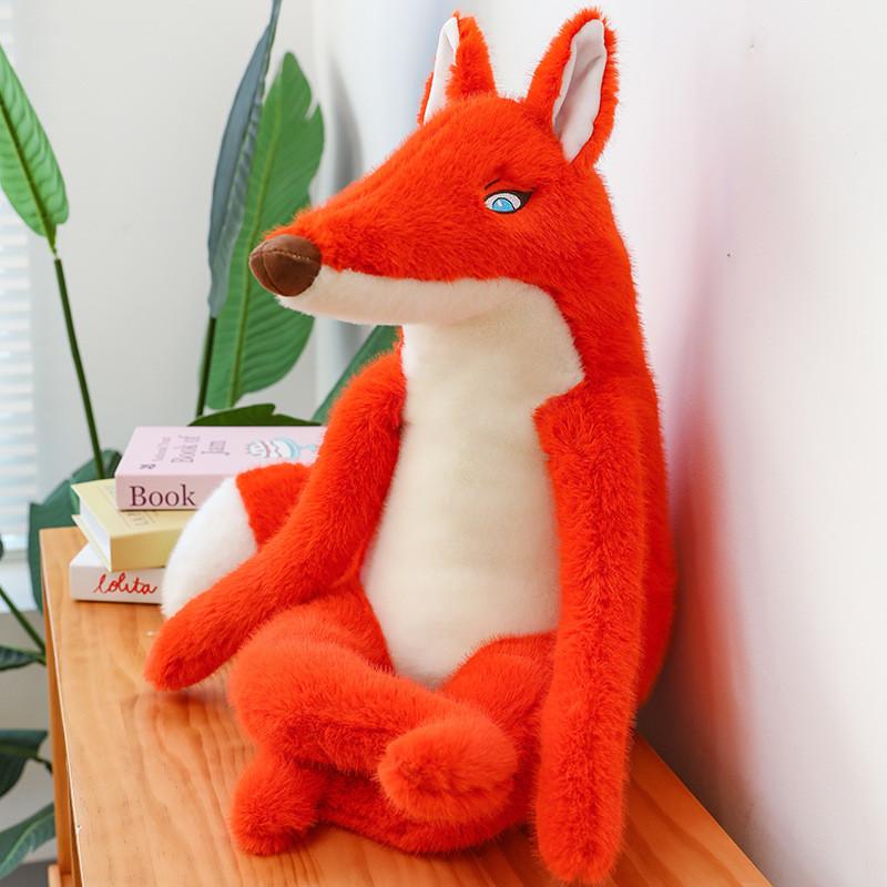 Series Big Confidence Bad Wolf Fox Crocodile Plush Toy Cartoon Animal Doll Gifts