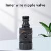 Leakproof Plastic Garden Hose Fitting Quick Connector Valves with Switch Easy Installation for Professional Gardeners