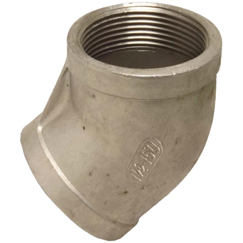 Stainless Steel 90 Degree Elbow 1 Inch GW GZ