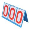 3-Digit Display Flip Scoreboard Waterproof Plastic Portable Scoreboard  Table Tennis