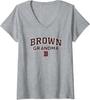 Womens Brown University Bears Grandma V-Neck T-ShirtTRENDIN<wbr/>G Unisex T-Shirt