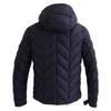 Moncler Domestically Published BERRIAT/Beria Hooded Quilted Down Jacket 1 NavyUsed