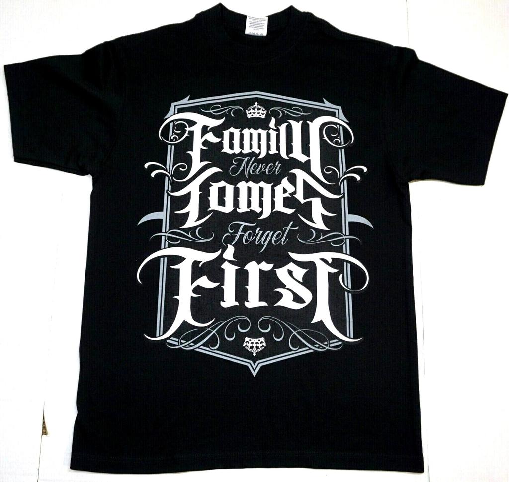 FAMILY FIRST T-Shirt Urban Streetwear 100% Cotton Tee Adult Men's New Unisex T-Shirt