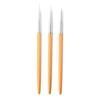3 Pcs/Set Nails Art Brushes Nails Art Liner Brushes Set Nail Dotting Drawing Tool Practical Nails Brush for Salons