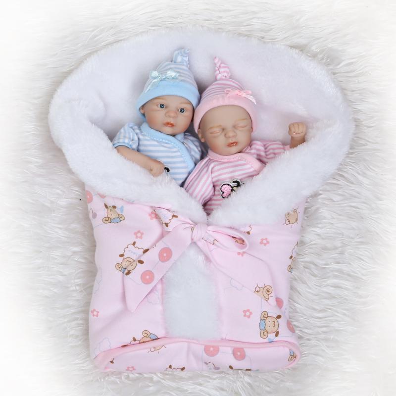 Cute Baby Holiday Gift Companion Doll синий