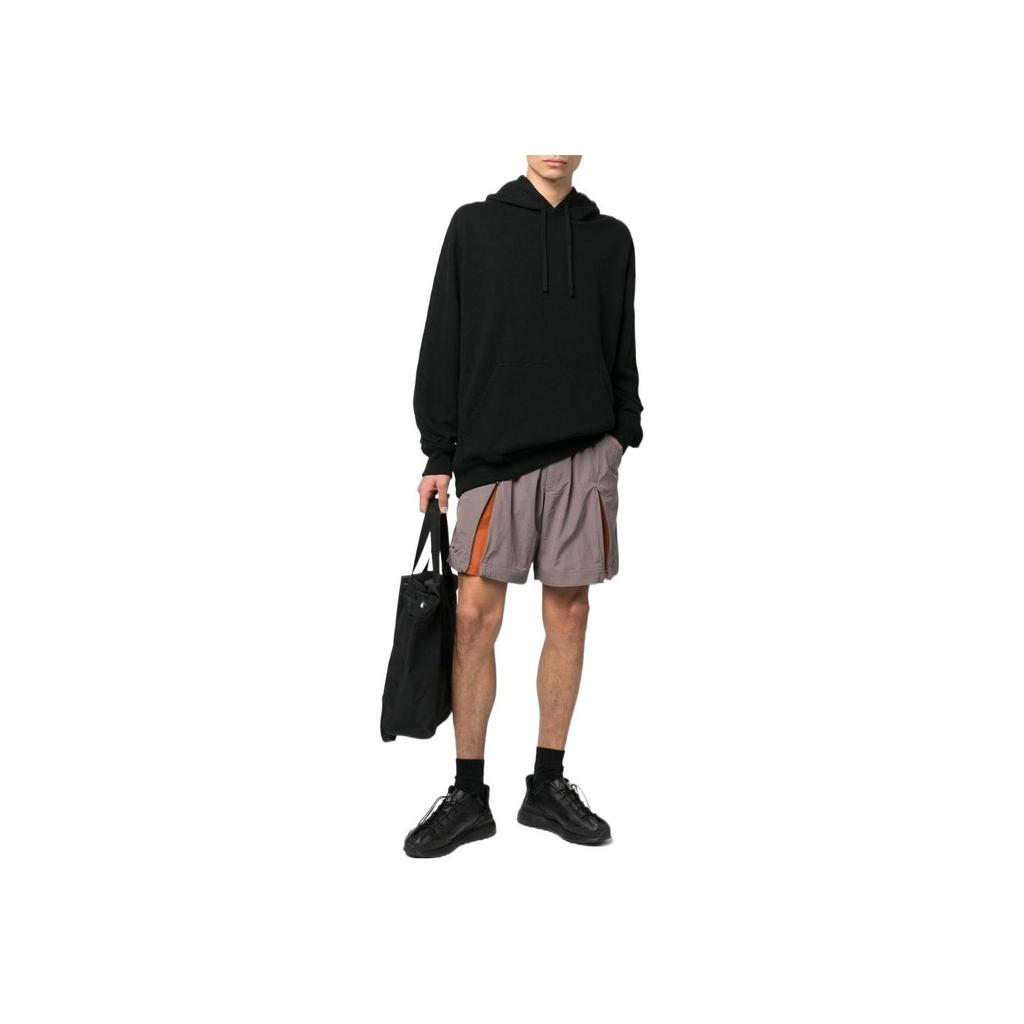 Y-3 SS22 Color Block Straight Leg Shorts Men shorts Gray HT4469