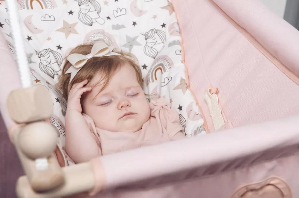 Baby swing Baby Pastel pink - unicorn