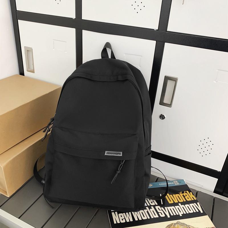 

Мужской и женский повседневный дорожный рюкзак для учеников средней и старшей школы, простой дорожный рюкзак большой вместимости single package