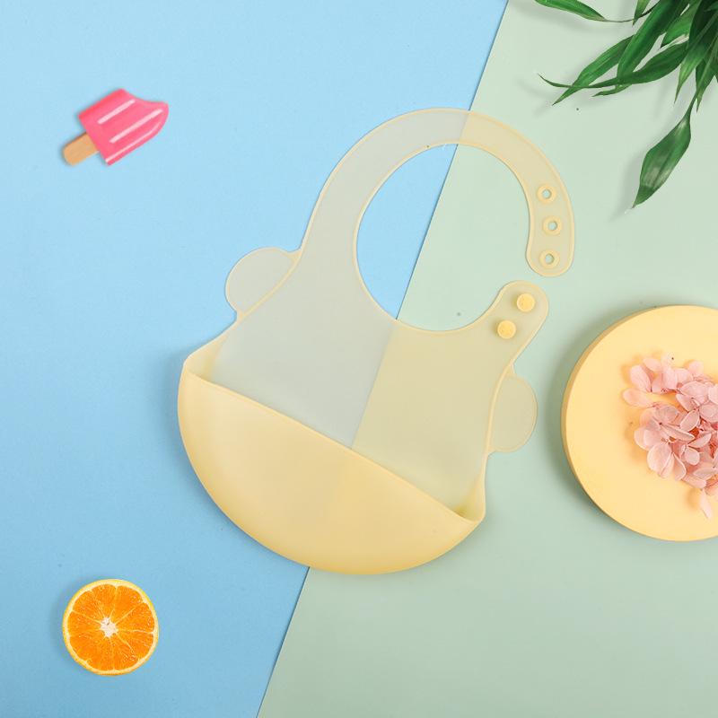 Waterproof Silicone Baby Feeding Bib