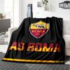 1pc Blanket - Rome Logo Print Design,Lightweight Blanket for Sofa,Bed- Soft &Warm,Gift for All Seasons