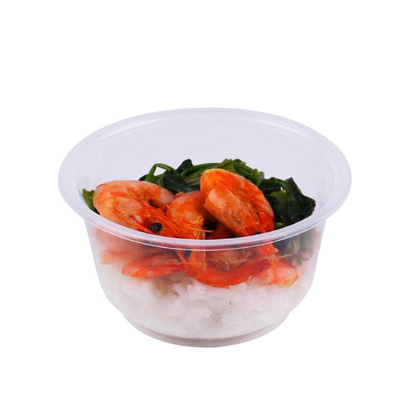 Disposable Plastic Takeout Bowls with Lids