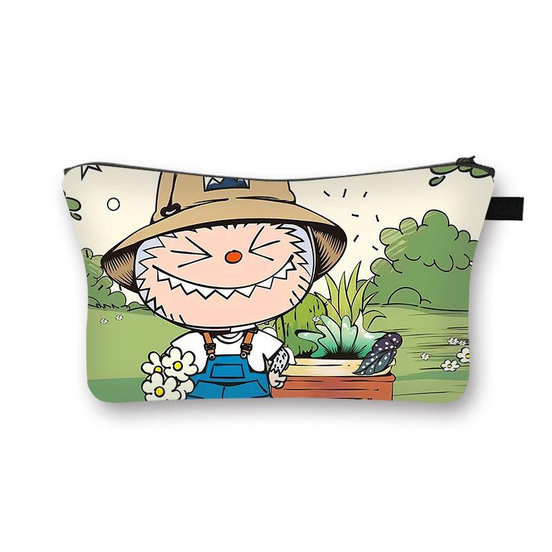 Cosmetic Bag for Girls, Large Capacity, Cute Storage, Toilet Bag, Portable Clutch Bag.