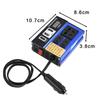 Car Vehicles Power Inverters Car Inverter DC12V/24V To DC110V/220V 3 Ports Converter Trips ABS Common Fit Cars Power Inverters