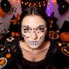 Self Adhesive Face Gems Makeup Temporary Tattoo Sticker Faux Crystal Jewelry Halloween Accessories Rhinestone Teardrop Eyeliner Decoration for Party,