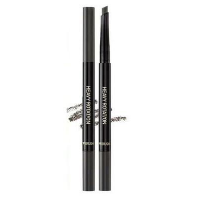 Kiss Me Heavy Rotation Hard Edge Eyebrow Pencil, 04 Gray Brown, 1 Piece