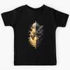 The Guitarist of Light and Shadow Kids T-Shirt
