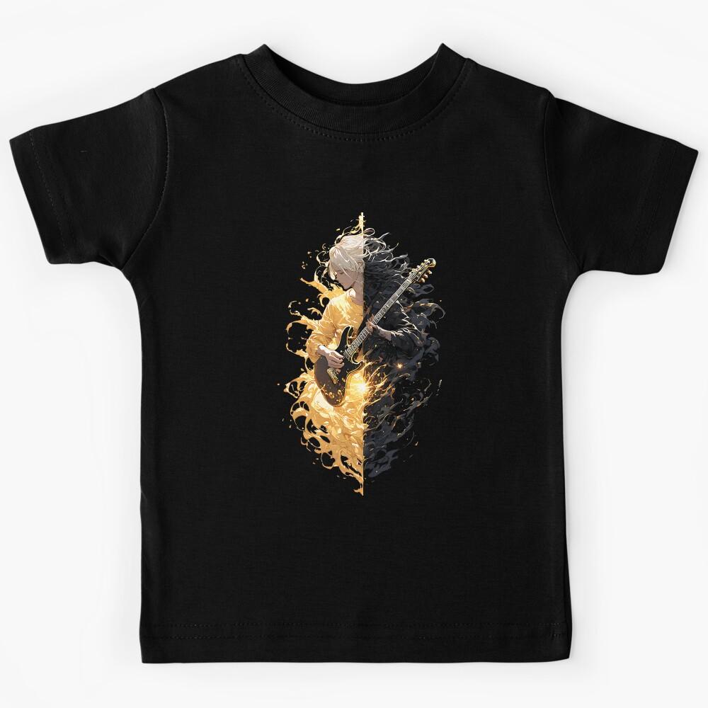 The Guitarist of Light and Shadow Kids T-Shirt 120