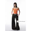 American Retro Loose Cargo Jeans Female This Year Popular Distressed Profile Camouflage Loose Pants Super Slimming Pants