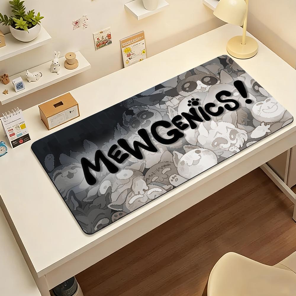 Game Mewgenics  Mouse Pad  Nonslip Locking Edge DeskMat PC Laptop Accessories Rubber Office Keyboard Large Game XXL Carpet
