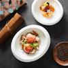 European-style Irregular Ceramic Tableware Bowl Noodle Bowl Plate Steak Salad Snack Cake Dishware Insulation