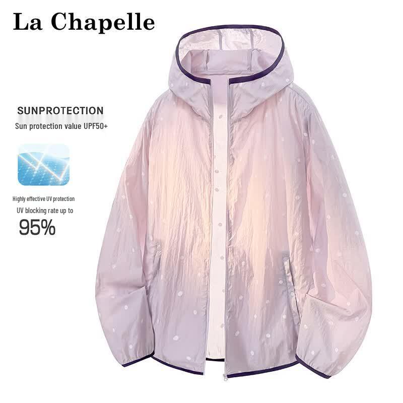 La Chapelle Women's Polka Dot Sun Protection Jacket