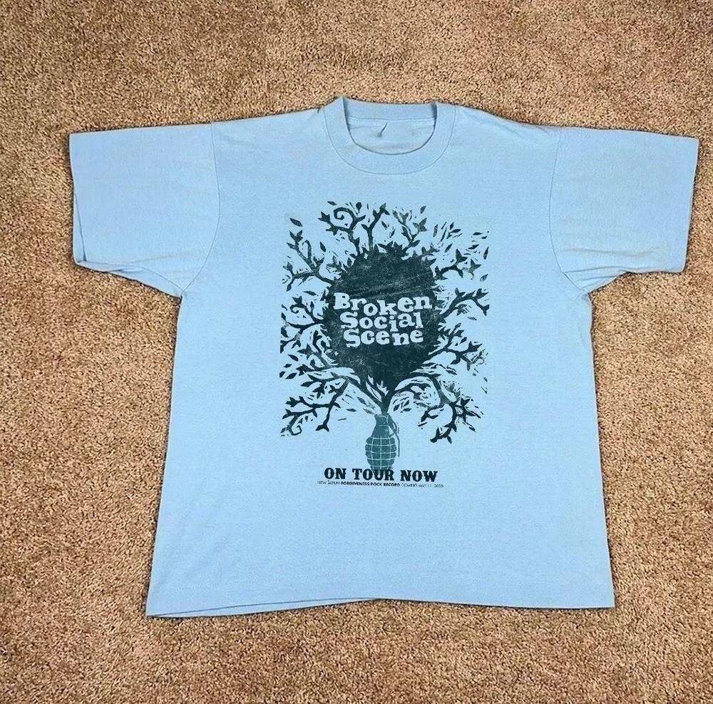 Broken Social Scene Band On Tour Now T Shirt Full Size S-4XL BL1725