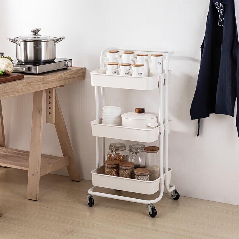 3-Tier Movable Kitchen Storage Cart