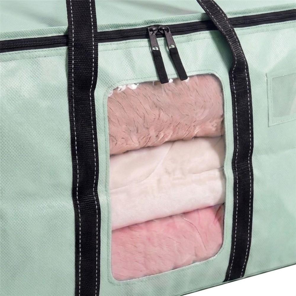 Large Capacity PP Woven Storage Bag Thickened PE Clothes Storage Bag  For Clothes Quilt