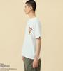 Tops X ALPHA Short Sleeve TC1627 WHITE [Alpha Industries] T-Shirt/Snoopy (FLY BOY) Men's