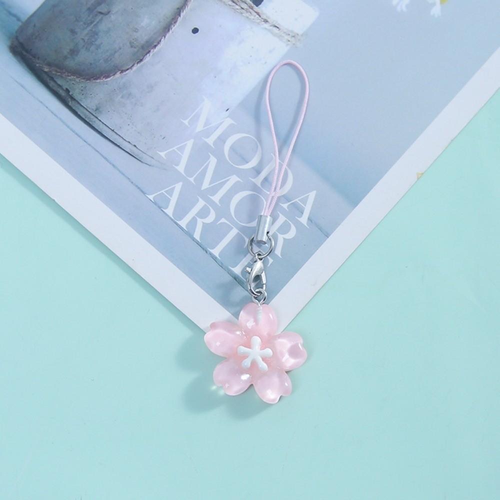 Transparent Transparent Bag Phone Chains Solid Color Kawaii Pendent Accessory Handbag Decoration
