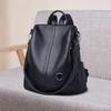 ZOOLER Travel Backpack, Top-Grain Leather, Casual Backpack, Black, Small Size