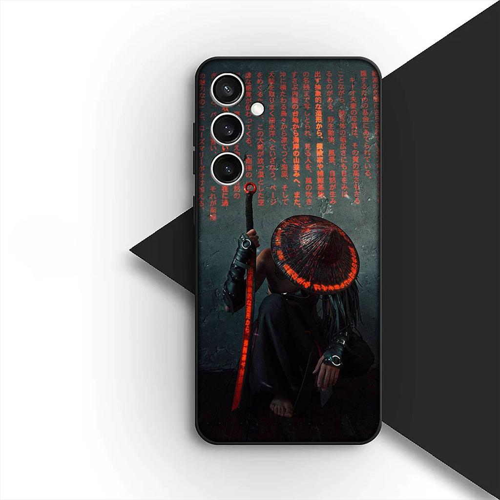Cover for Xiaomi Redmi Note 13 14 Pro Plus ProPlus 14C 13C Pro+ 5G 4G Casing Silicone Phone Case Bushido Japan Samurai Ninja