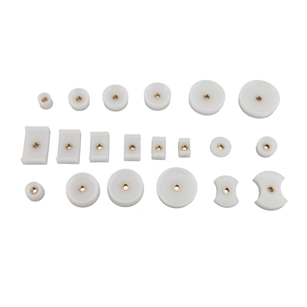 20pcs Watch Case Press Die Kit Watch Case Back Nylon Fitting Dies Set Professional Watch Repair Tool for Watchmakers