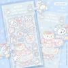 Korean Cute Cartoon Rabbit & Bear Stickers - Korean Style Guka Diary DIY Decorative Decals