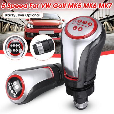 Pour Audi A5 2007-2015 Automatique DSG Gear Stick guêtres en cuir noir