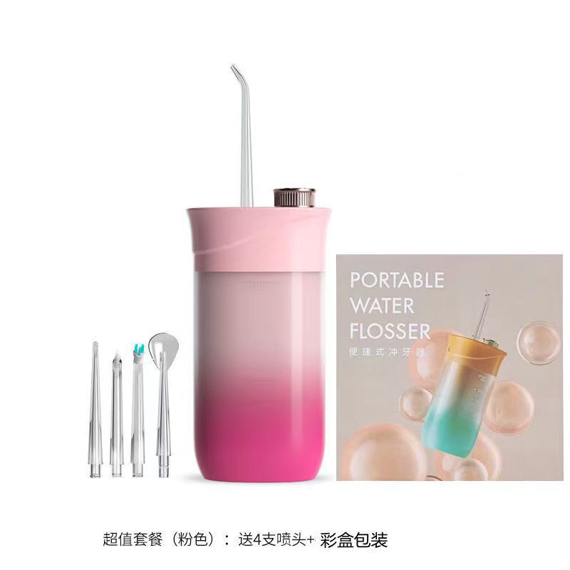 Electric Flusher Portable Water Flosser Smart Dental Scaler for Calculus Removal Oral Cleaning Dental Scaler Household