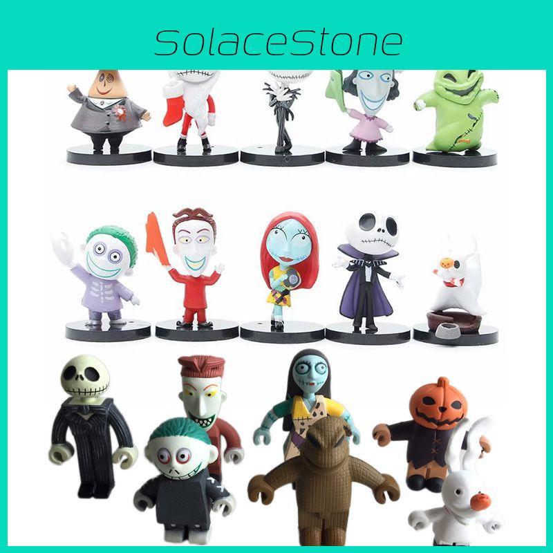 Delightful Jack Skellington Figure Set Featuring Nightmare Before Christmas Character Dolls For Kids And Collectors