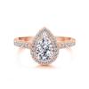Wedding Proposal Solitaire Rings for Women Female Silver Color Square Zirconia Crystal Engagement Marriage Ring Jewellry R781