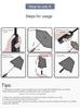 KALU1 Mercedes Benz A B C E S R Class GLB GLC GLE AMG CLA CLS SLC GLS SLS ML Car Headrest Neck Support Lumbar Rest Cushion Neck Pillow