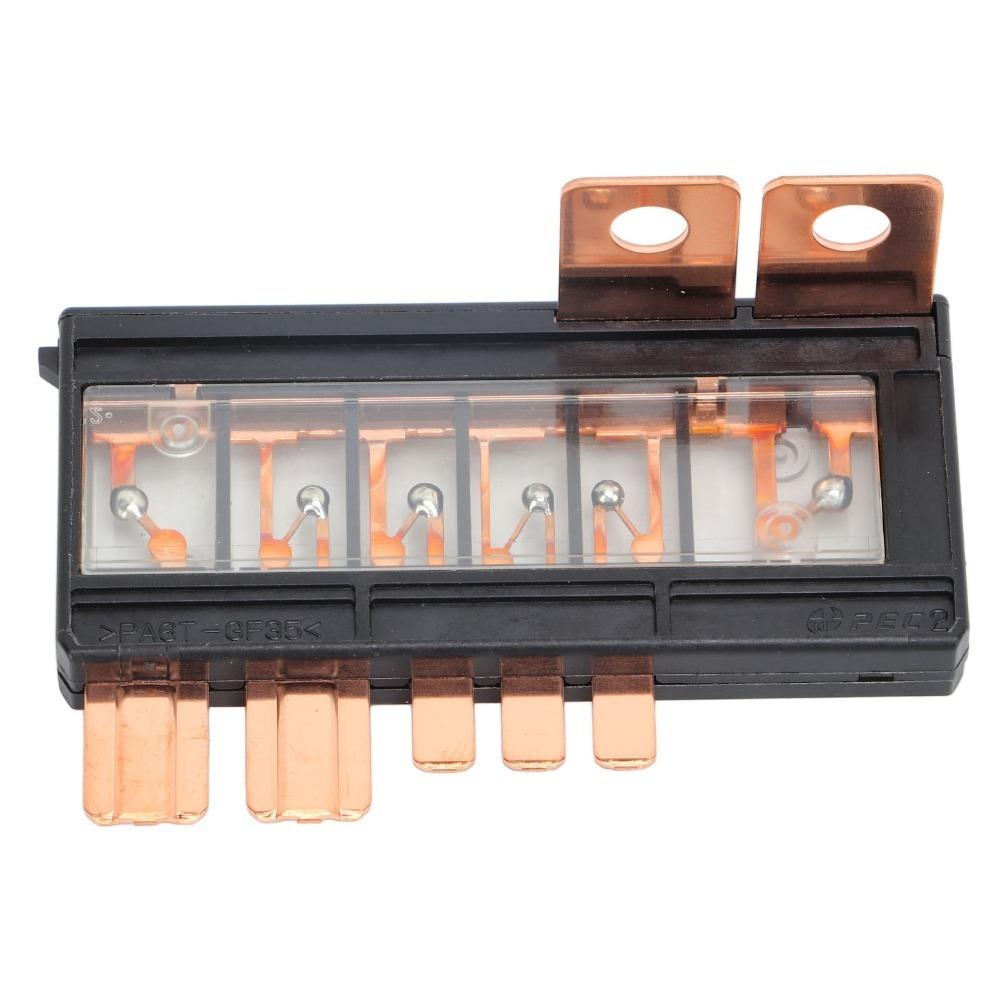 32A Multi Fuse Block 6 Circuit Relay Fuse Holder Durable Multi Fuse Box  Auto Shop чёрный