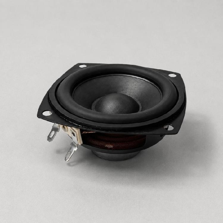 2.5inch Speaker Assembly Component with 80DB Sensitivity, Defined Power Specifications, and Attachment and Wiring Layout