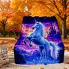 Unicorn Fantasy Outdoor Flannel Blankets, Outdoor Travel, Home Blankets, Fan Gifts,Suitable for All Seasons, Christmas Gifts. R1127097