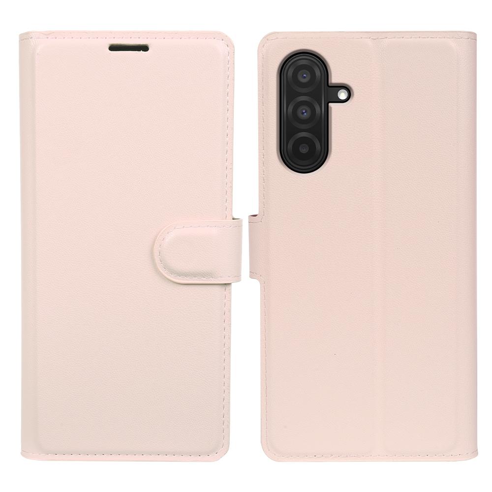 

Для Samsung Galaxy A26 5G Чохол-підставка Біооснований Екологічно чистий RPET RPVB Тонкий Чохол для телефону з гаманцем Pink